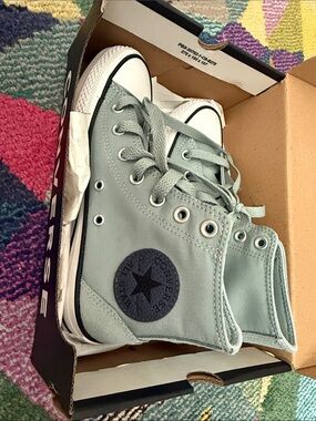 Converse High Top Sneakers - Mountain Teal/Midnight Pass